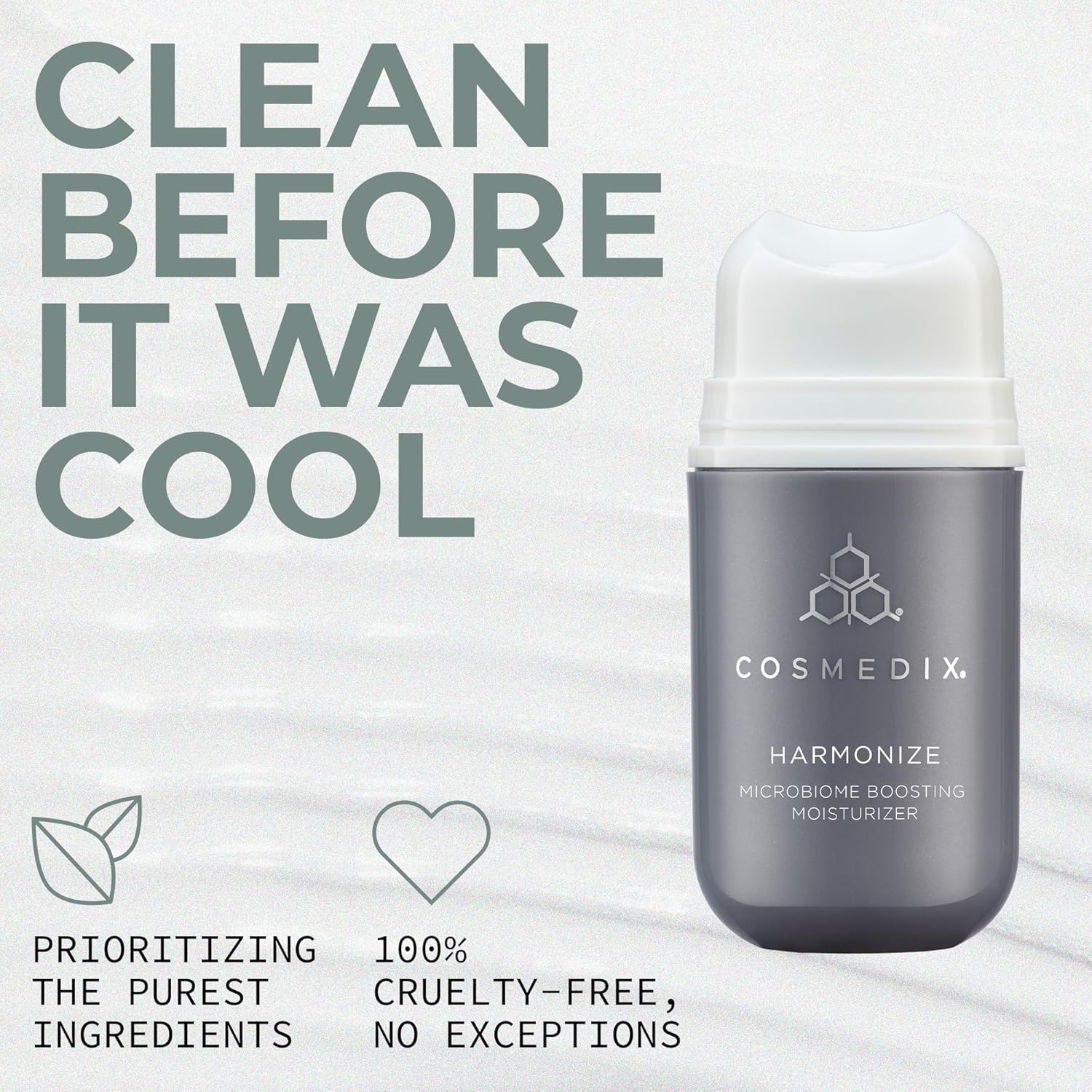 COSMEDI Harmoniz Microbiom Boostin Moisturize Ultra-Ligh Prebioti Facia Ski Car Product fo Softer Smoothe Vibrant-Lookin Ski Fac Lotio fo Al Ski Types