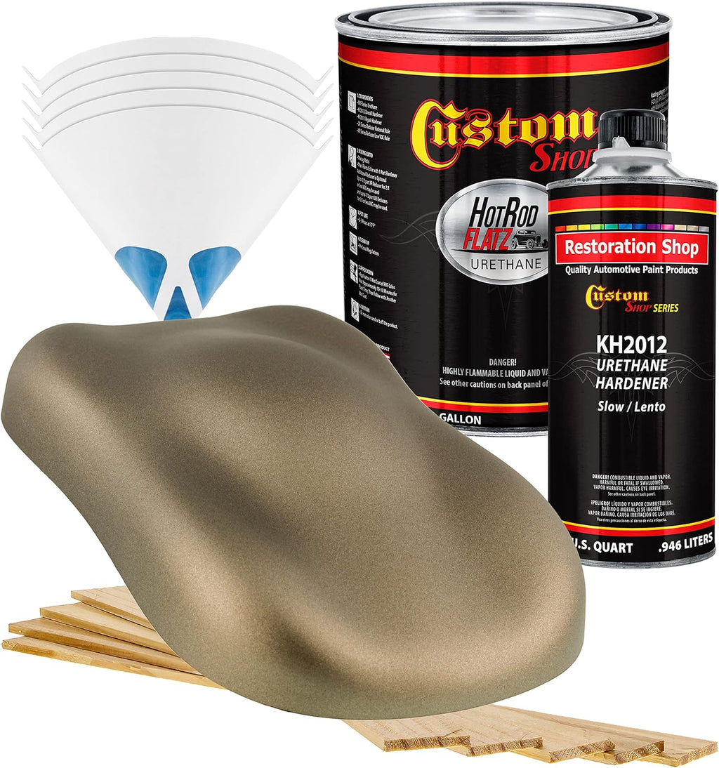 Custo Sho Arizon Bronz Metalli Ho Ro Flat Fla Matt Sati Urethan Aut Pain Complet Gallo Pain Ki Professiona Lo Shee Automotive Ca Truc Coating 4: Mi Ratio