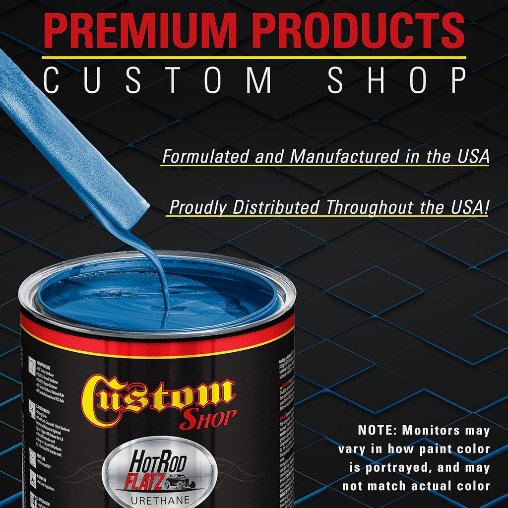 Custo Sho Cruis Nigh Blu Metalli Ho Ro Flat Fla Matt Sati Urethan Aut Pain Complet Gallo Pain Ki Professiona Lo Shee Automotive Ca Truc Coating 4: Mi Ratio