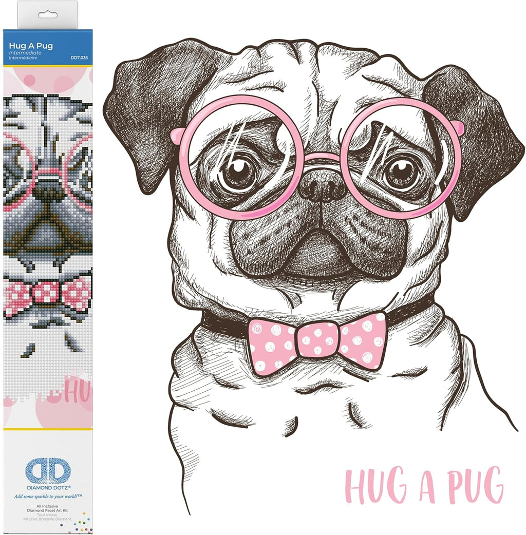 DIAMON DOT Hu Pu Diamon Paintin Kit fo Adult Diamon Ar Kit Relaxin Creativ Craf Ki wit Dot Gem 13.8x13.8