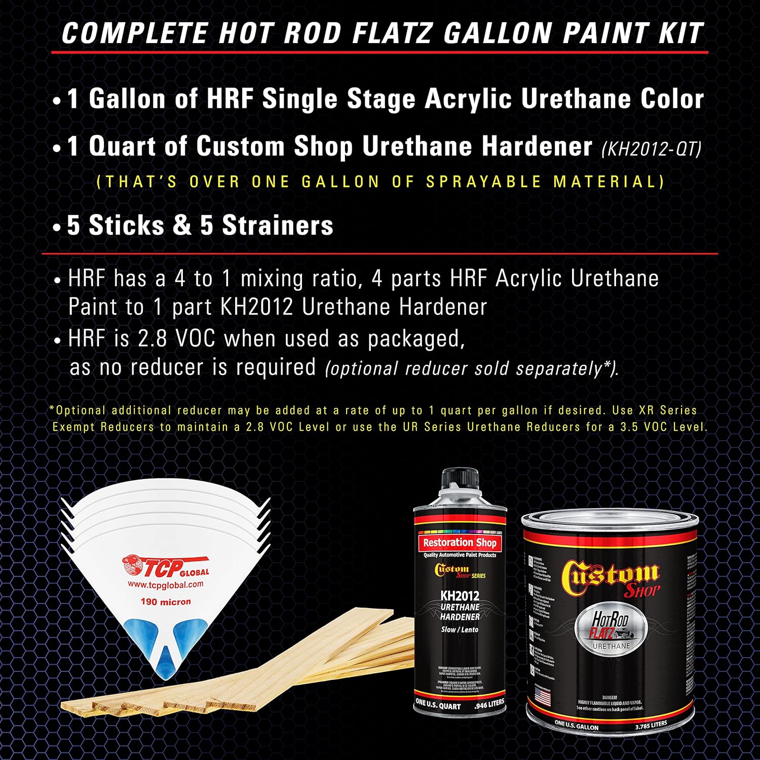 Custo Sho Cobal Blu Firemis Ho Ro Flat Fla Matt Sati Urethan Aut Pain Complet Gallo Pain Ki Professiona Lo Shee Automotive Ca Truc Coating 4: Mi Ratio