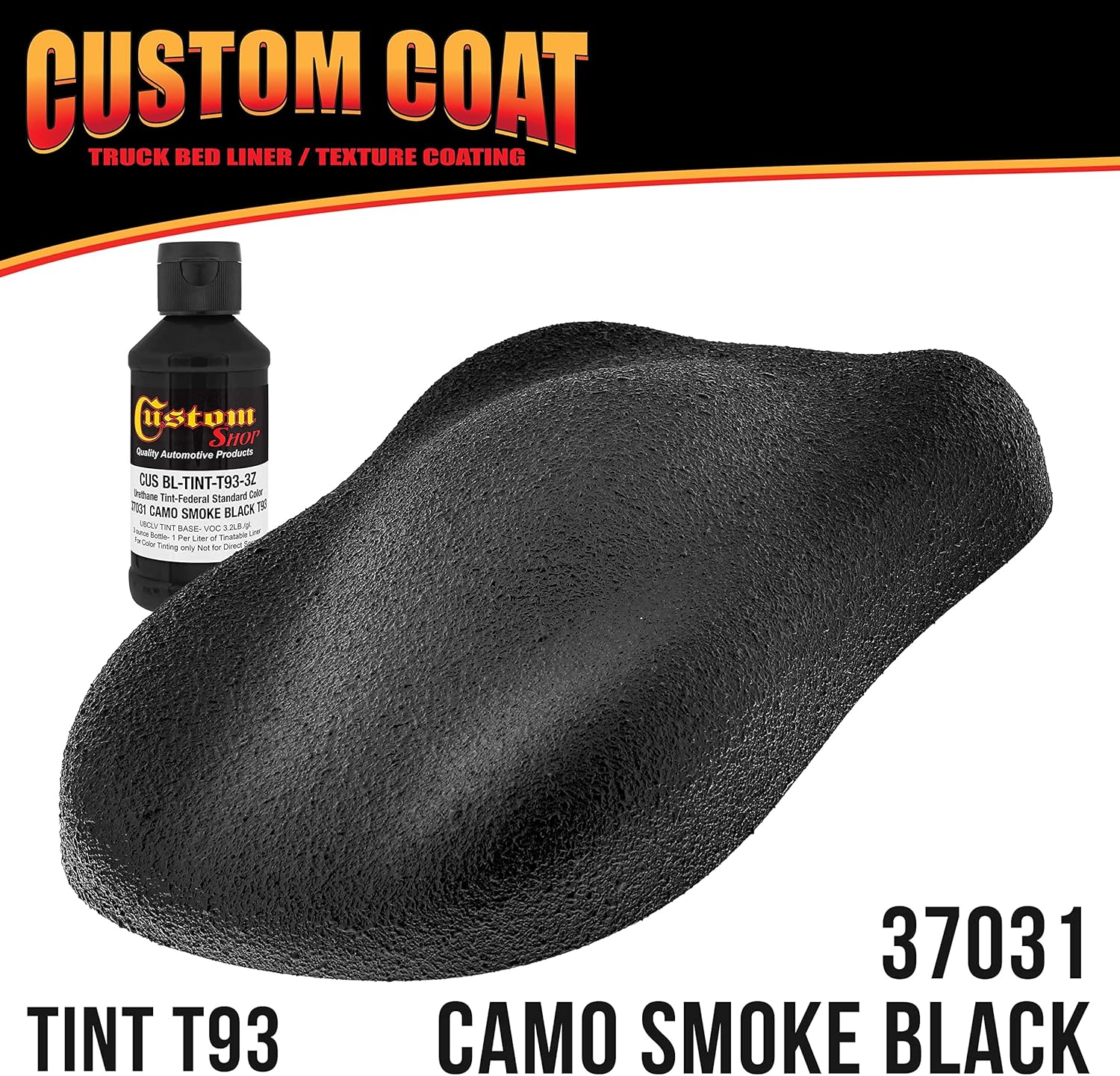 Custo Coa Federa Standar Colo 3703 Cam Smok Blac T9 Urethan Spray-O Truc Be Liner Quar Ki wit Spra Gu an Regulato Durabl Texture Protectiv Coatin Eas Mi Ca Auto