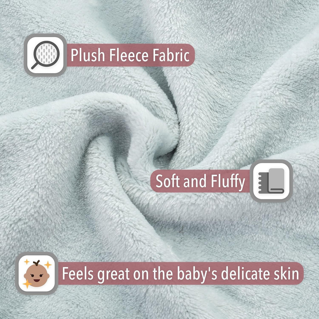 Bab Anima Fac Rob Unisex 0- Month Plush Elephant Hoode Towel