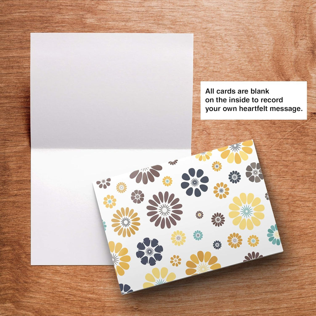 Dessi 10 Uniqu Blan Card Wit Envelope 4x Al Occasio Blan Greetin Card w/Colore Envelope Gol Seals N Repetition Not Card wit Envelope Set