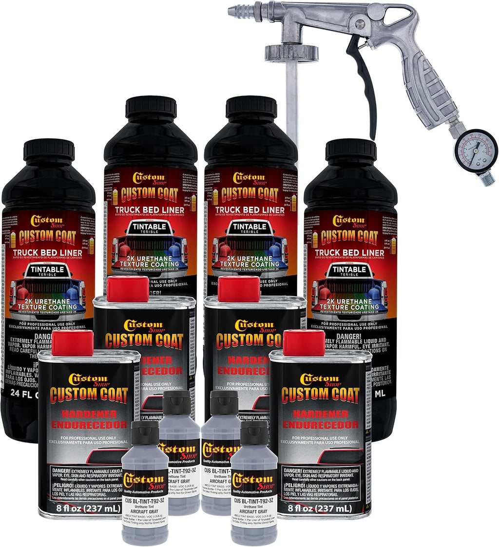 Custo Coa Federa Standar Colo 3630 Aircraf Gra T9 Urethan Spray-O Truc Be Liner Gallo Ki wit Spra Gu an Regulato Durabl Texture Protectiv Coatin Eas Mi Ca Auto