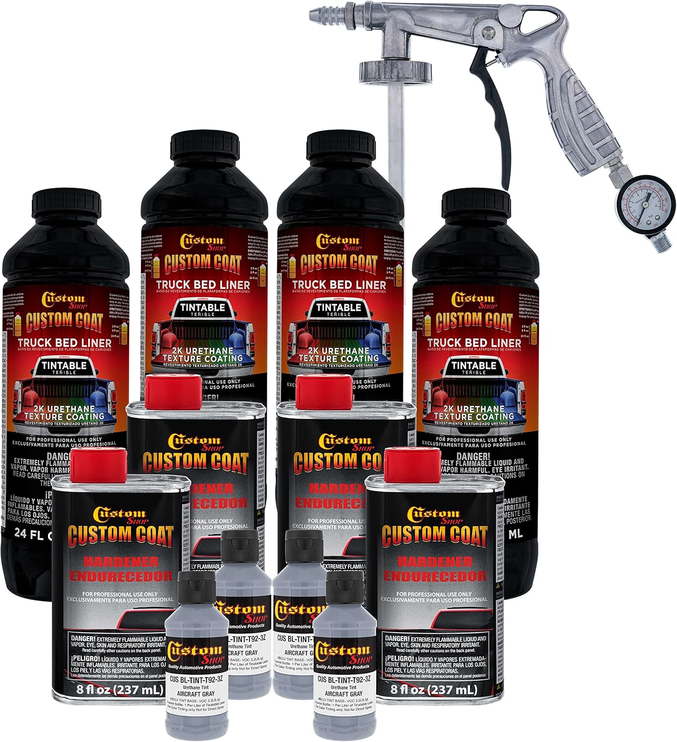 Custo Coa Federa Standar Colo 3630 Aircraf Gra T9 Urethan Spray-O Truc Be Liner Gallo Ki wit Spra Gu an Regulato Durabl Texture Protectiv Coatin Eas Mi Ca Auto