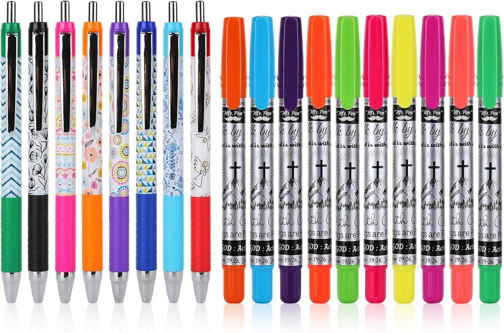 Bibl Journalin Kit 1 Pac 1 Ge Highlighters N Blee Pens Bibl Pen an Highlighters N Bleed Gift