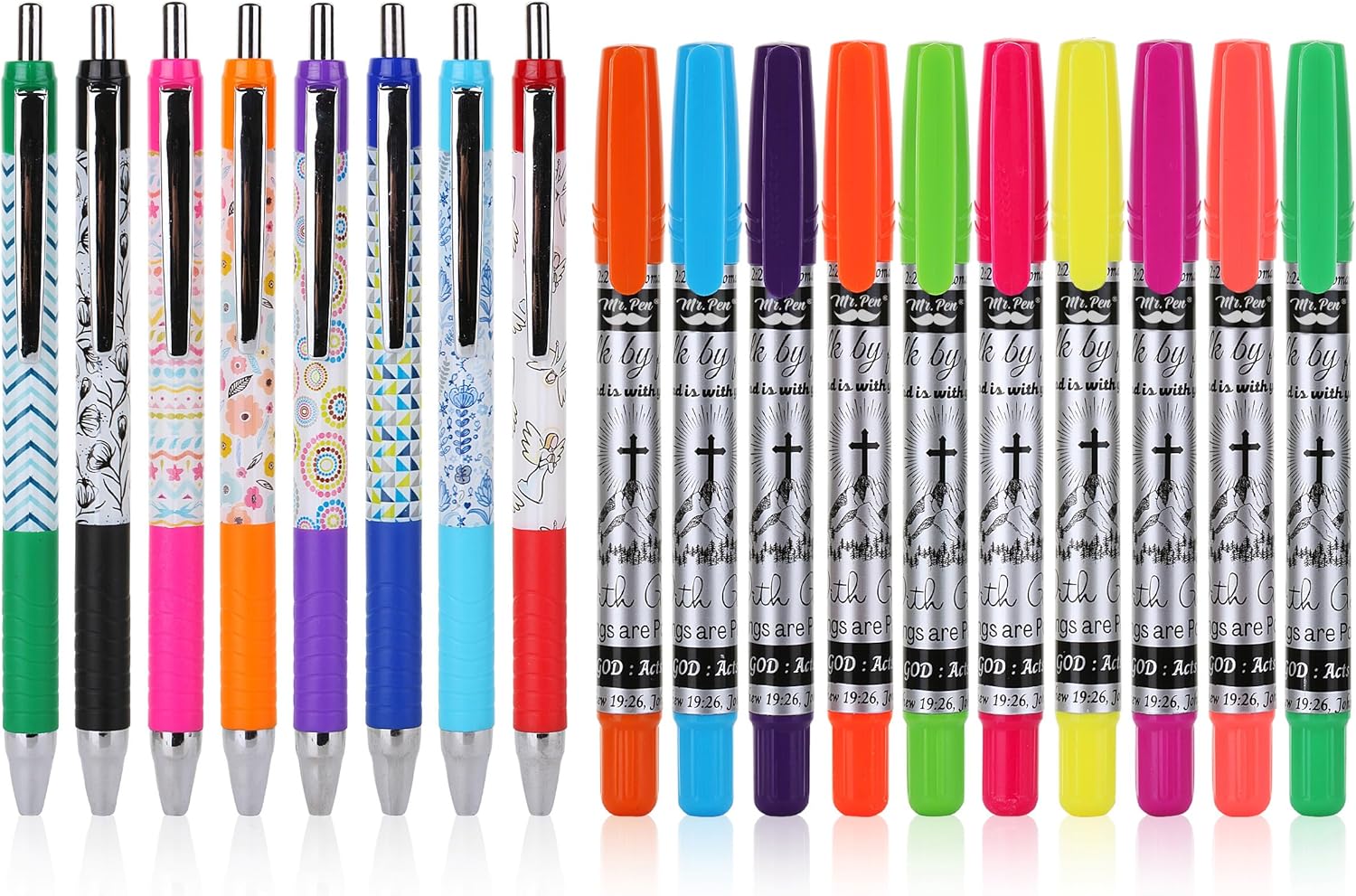 Bibl Journalin Kit 1 Pac 1 Ge Highlighters N Blee Pens Bibl Pen an Highlighters N Bleed Gift