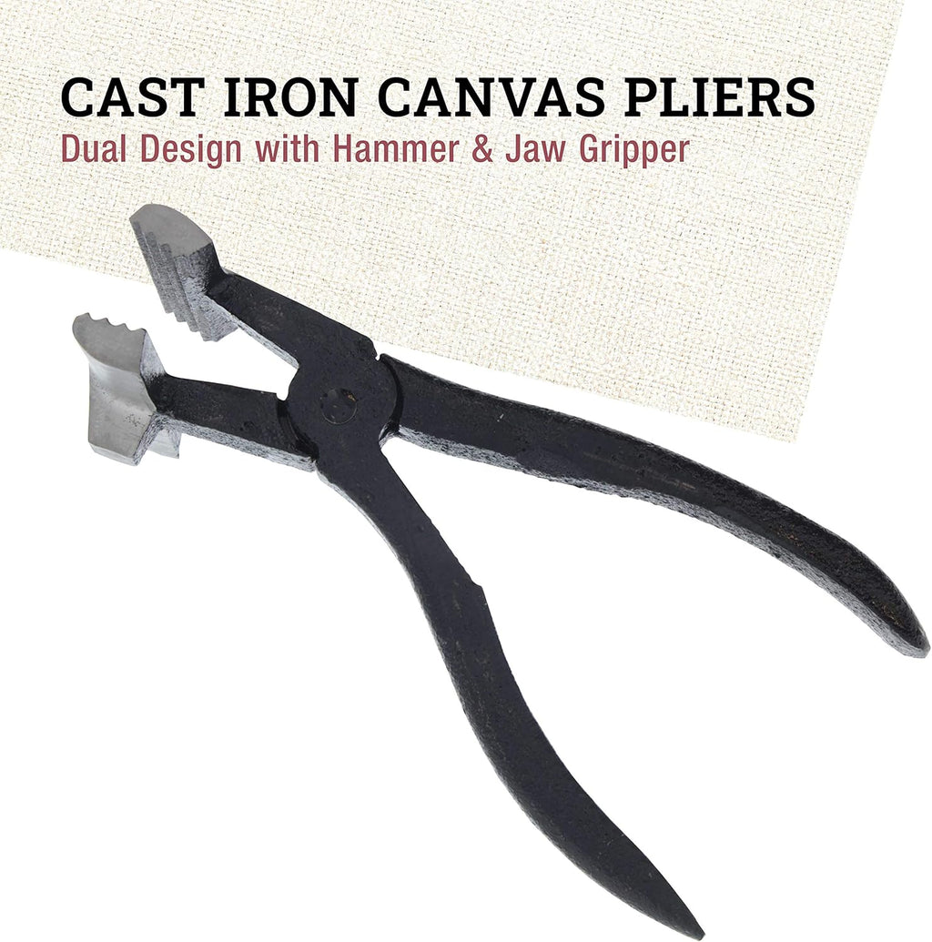 U.S Ar Suppl Canva Stretche Plier Cas Iro Too wit Hamme Ja Grippe Canva Plier fo Stretchin Fabric