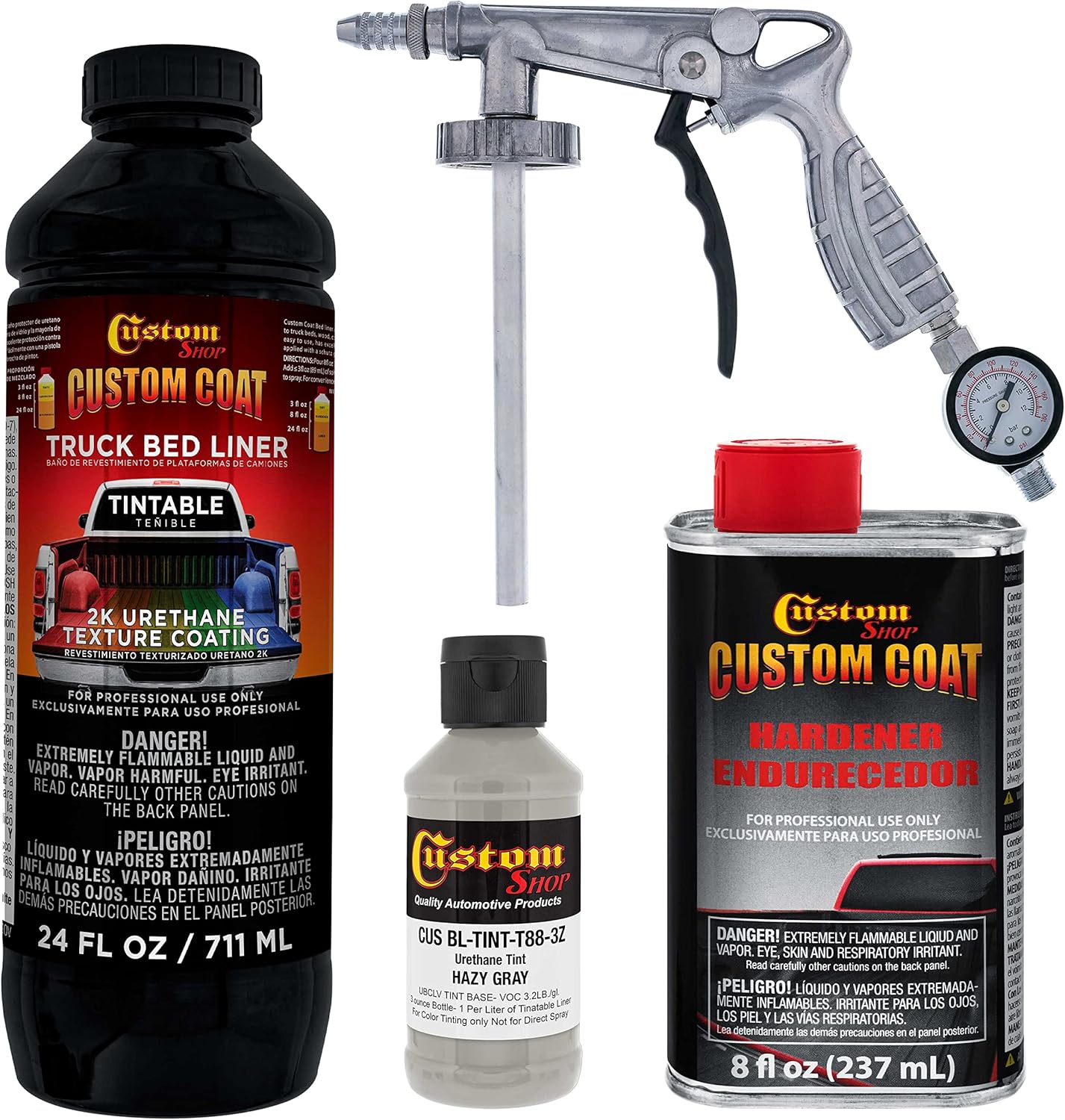 Custo Coa Federa Standar Colo 3627 Haz Gra T8 Urethan Spray-O Truc Be Liner Quar Ki wit Spra Gu an Regulato Durabl Texture Protectiv Coatin Eas Mi Ca Auto