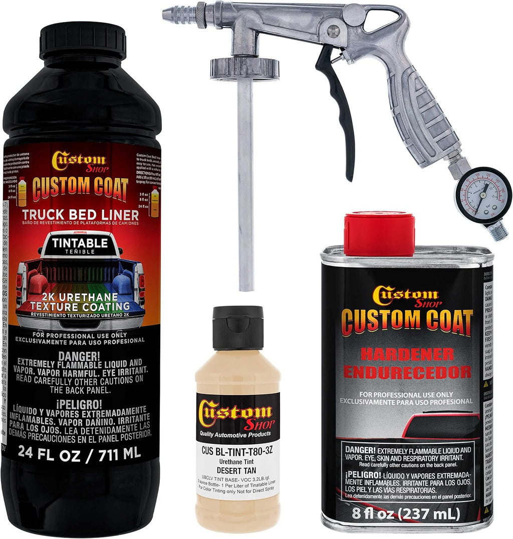 Custo Coa Federa Standar Colo 3344 Deser Ta T8 Urethan Spray-O Truc Be Liner Quar Ki wit Spra Gu an Regulato Durabl Texture Protectiv Coatin Eas Mi Ca Auto