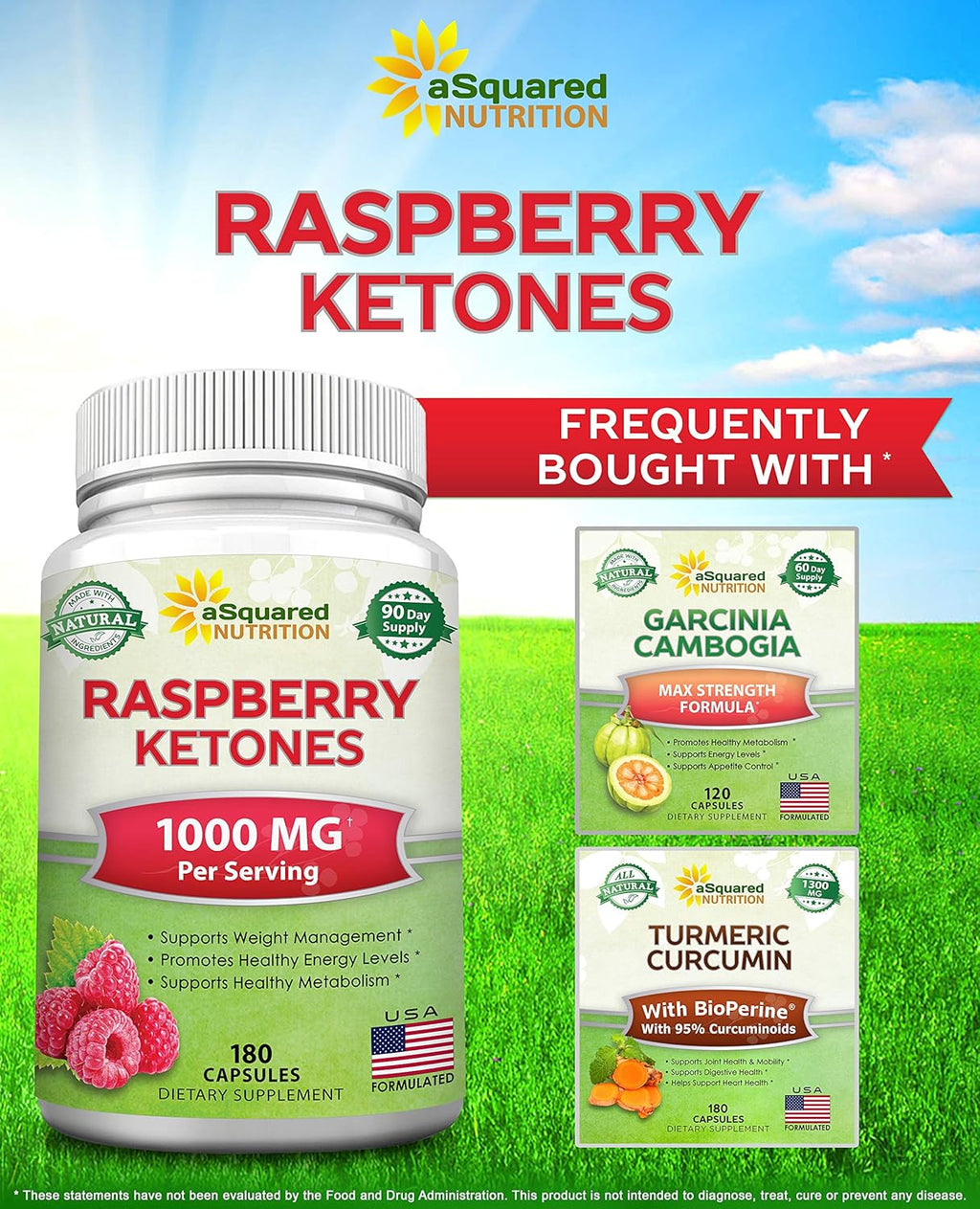 aSquare Nutritio Natura Raspberr Ketone 1000mg-18 Capsules-Weigh Los Supplement Ma Strengt Plu Appetit Suppressan Die Pills Premiu Lea Healt Powde t Boos Pur Energ Metabolism