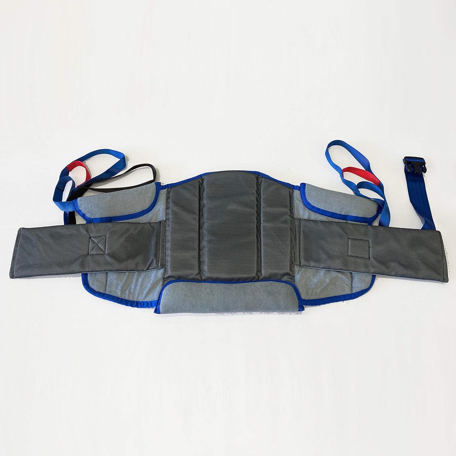 Patient Aid Padded Sit-to-Stand Patient Transfer Sling PASA1 with Back Support Padding and Assist Straps for Moving 90-135 lb Users, Works with Most Lifts - Patient Lift Sling - Stand Assist