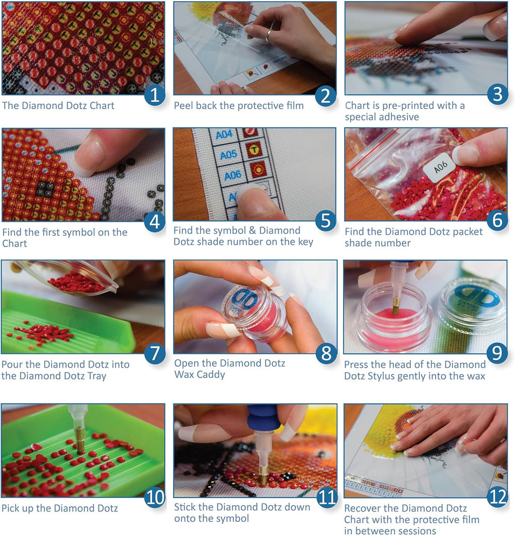 DIAMON DOT a Hom Guid m Home Partia Drill Roun Dotz Diamon Paintin Kits Diamon Ar Kit fo Adults Lighthous Diamon Art Diamon Art 20inchx31inch