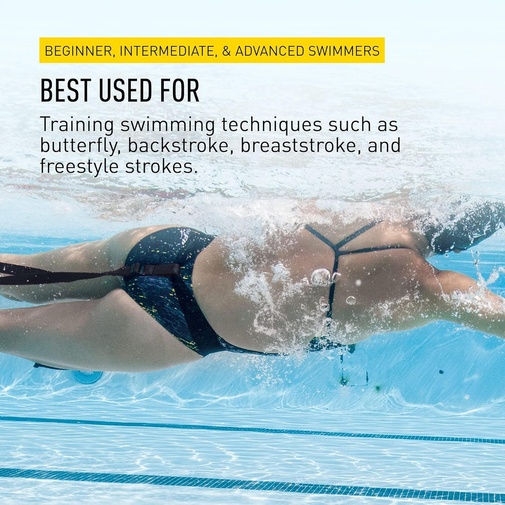 FINIS Swim Parachute for Resistance Training - Builds Strength & Endurance - Adjustable Belt