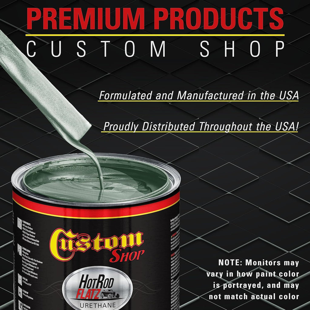 Custo Sho Slat Gree Metalli Ho Ro Flat Fla Matt Sati Urethan Aut Pain Complet Gallo Pain Ki Professiona Lo Shee Automotive Ca Truc Coating 4: Mi Ratio