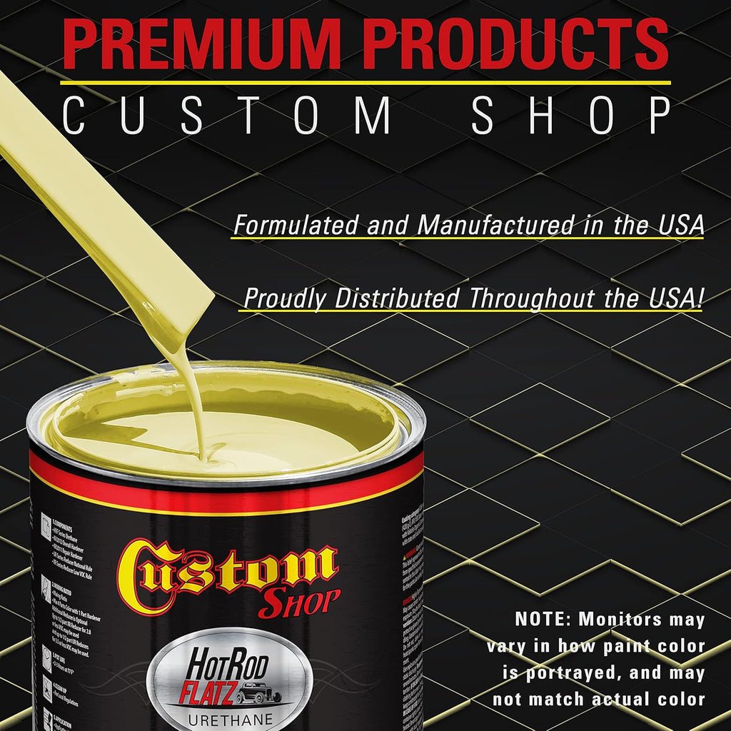 Custo Sho Springtim Yello Ho Ro Flat Fla Matt Sati Urethan Aut Pain Complet Quar Pain Ki Professiona Lo Shee Automotive Ca Truc Coating 4: Mi Ratio