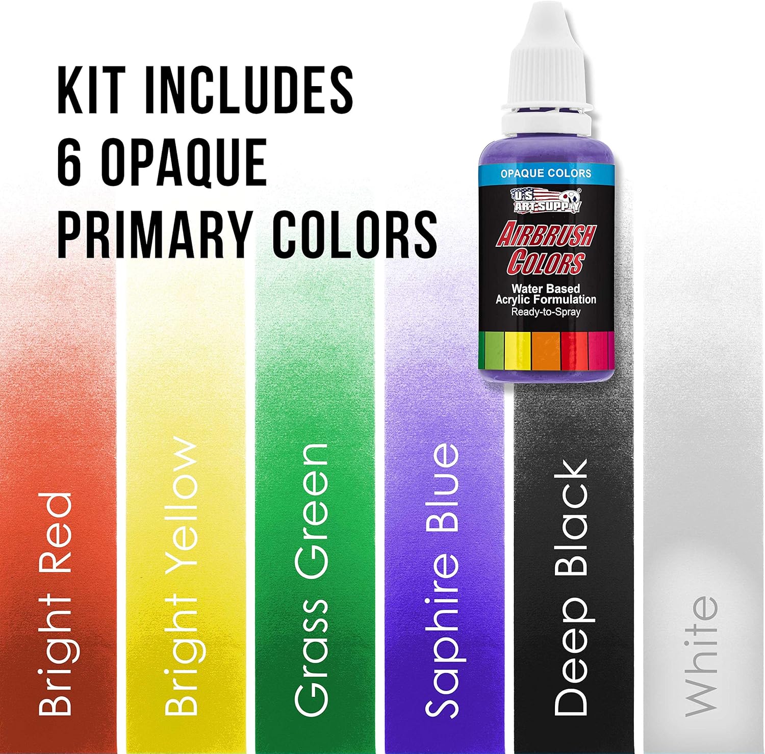 Maste Airbrus Coo Runne I Ai Brus Ki wit Ai Compresso Dua Fan Gravit Sipho Fee Airbrus Set Colo Acryli Paint Primar Opaqu Colors How-T Guid Manual
