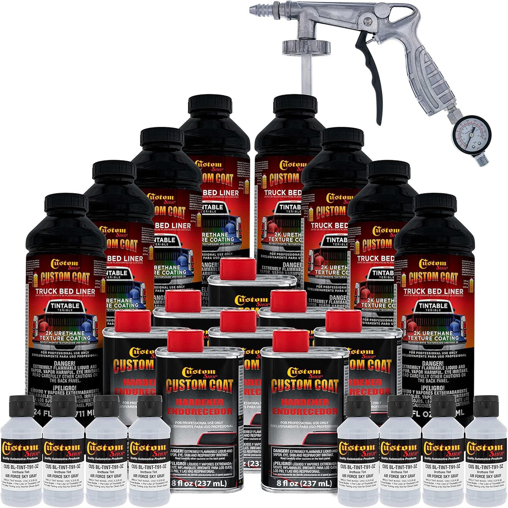 Custo Coa Federa Standar Colo 3647 Ai Forc Gra T9 Urethan Spray-O Truc Be Liner Gallo Ki wit Spra Gu an Regulato Durabl Texture Protectiv Coatin Eas Mi Ca Auto
