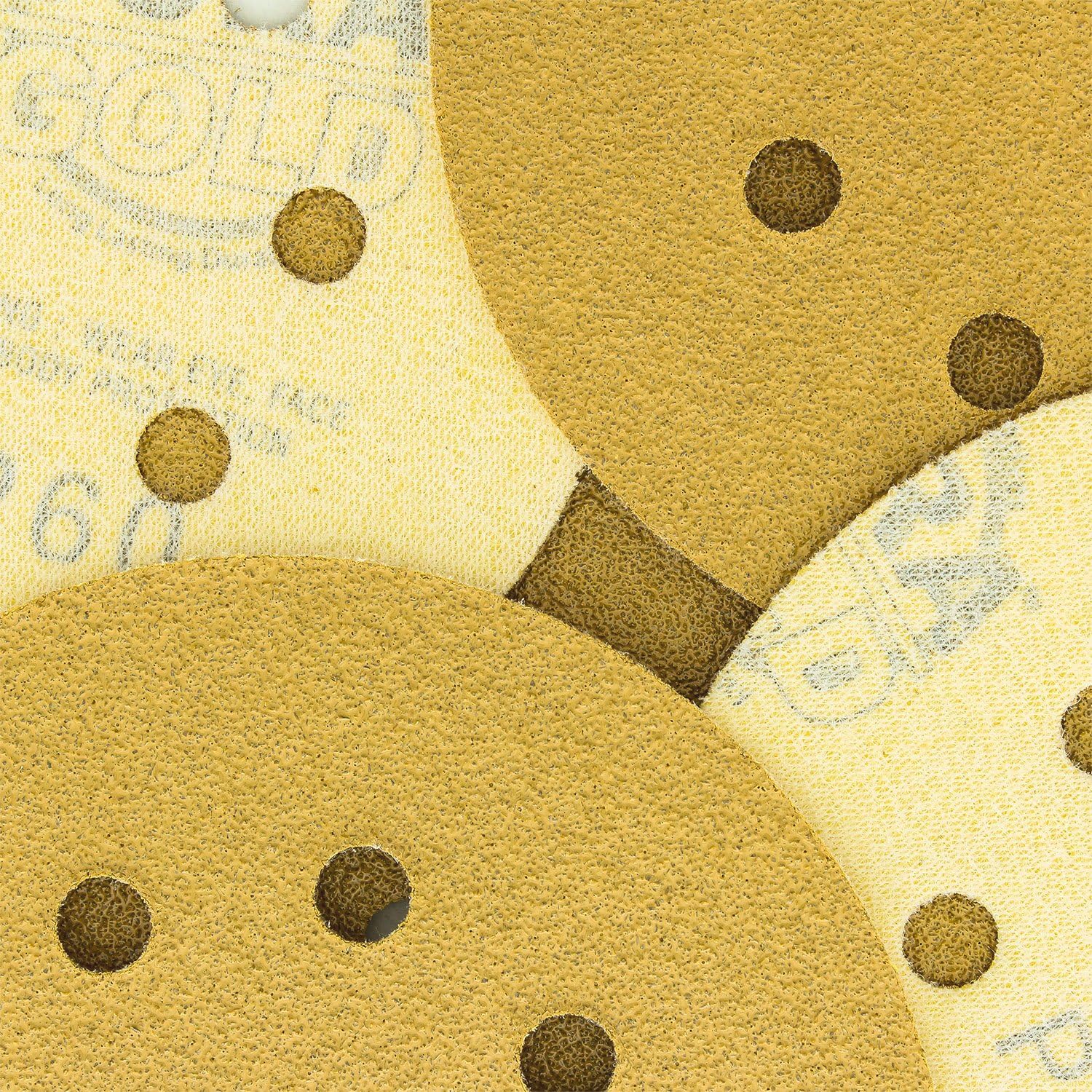 Dura-Gold Premium 60 Grit 5inch Sandpaper Discs, 8 Hole Pattern Dustless, 50 Discs - Hook Loop Backing for Orbital DA Sander, Detailing Finishing Color Sanding Automotive Paint Woodworking