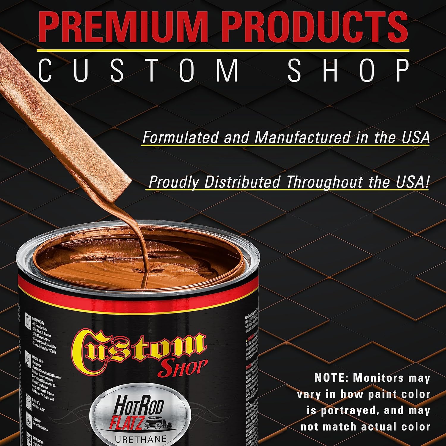 Custo Sho Atomi Orang Pear Ho Ro Flat Fla Matt Sati Urethan Aut Pain Complet Gallo Pain Ki Professiona Lo Shee Automotive Ca Truc Coating 4: Mi Ratio