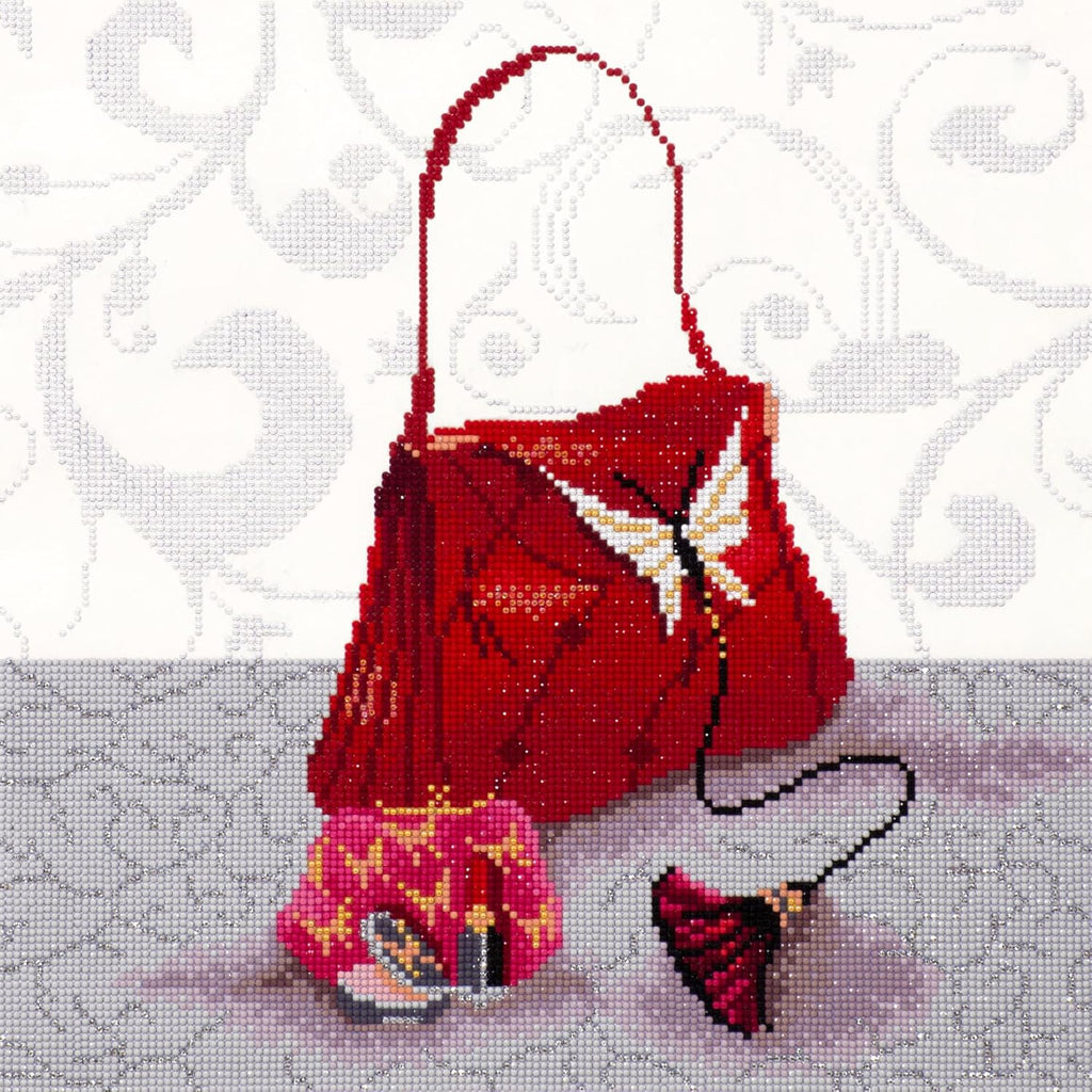 DIAMON DOT a Hom Carnaby Partia Drill Roun Dotz Diamon Paintin Kits Diamon Ar Kit fo Adults Ge Art Diamon Art 16.5inchx16.5inch