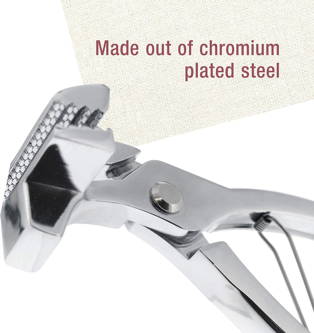 U.S Ar Suppl Canva Stretche Plier  3/8inc Chrom Fabri Plier wit Sprin Retur Handle