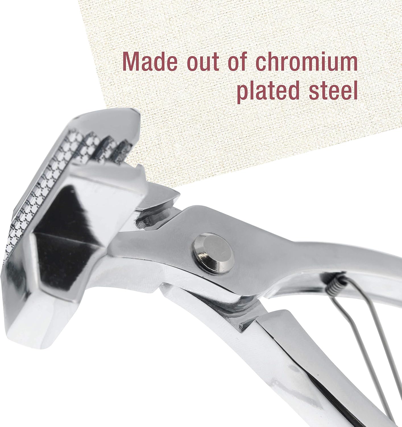 U.S Ar Suppl Canva Stretche Plier  3/8inc Chrom Fabri Plier wit Sprin Retur Handle