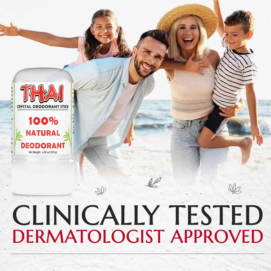 2-PAC Tha Deodoran Stone Clinicall Teste Crafte i US Dermatologis Approve Natura Crysta Sal Odo Protectio fo Men Wome Teens