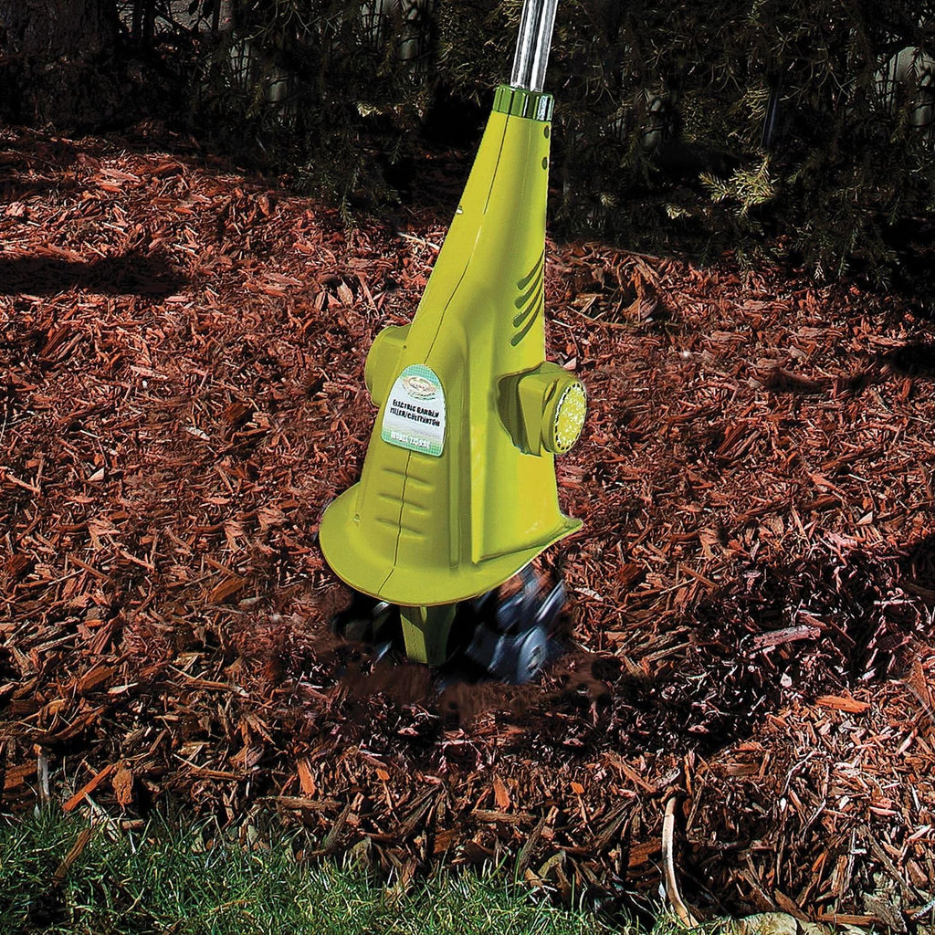 Su Jo Corde Electri Garde Cultivato wit Stee Blades 6.3-Inc Wid Path 2.5-Am Moto Heavy-Dut Cultivatin Machin fo Soi Prep Law Garde Maintenance TJ599E