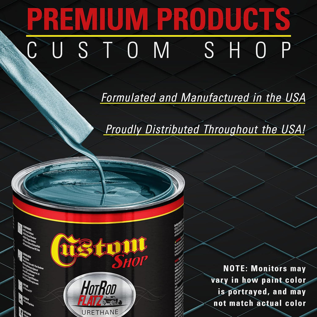 Custo Sho Gulfstrea Aqu Metalli Ho Ro Flat Fla Matt Sati Urethan Aut Pain Complet Gallo Pain Ki Professiona Lo Shee Automotive Ca Truc Coating 4: Mi Ratio