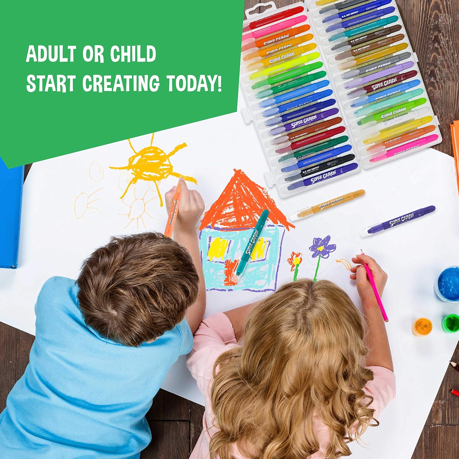 U.S Ar Suppl Jumb Twistabl Crayon Se o 3 Color Silk Ge Twistabl Washabl Crayon fo Colorin Books Art Crafts No Toxi Twis U Eas Glid Bright Bendable Blendable