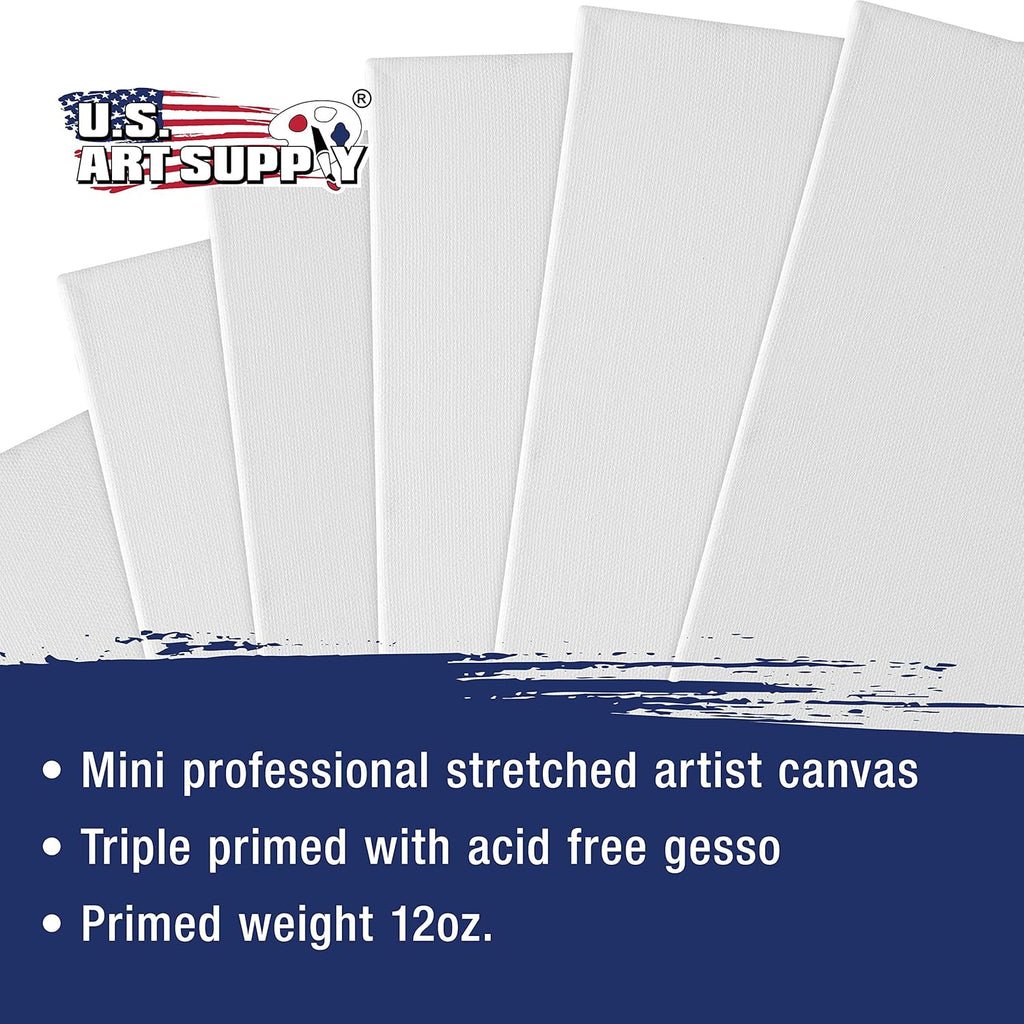 U.S Ar Suppl 2x Min Canvase fo Painting 7 Pac Bul Smal Stretche Artis Canva Professiona Prime Idea fo Art Crafts