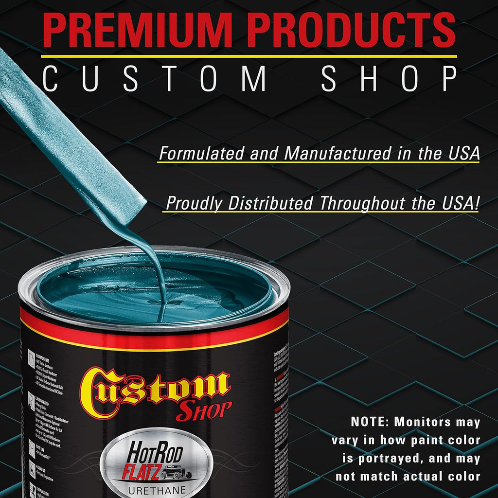 Custo Sho Aquamarin Firemis Ho Ro Flat Fla Matt Sati Urethan Aut Pain Complet Gallo Pain Ki Professiona Lo Shee Automotive Ca Truc Coating 4: Mi Ratio