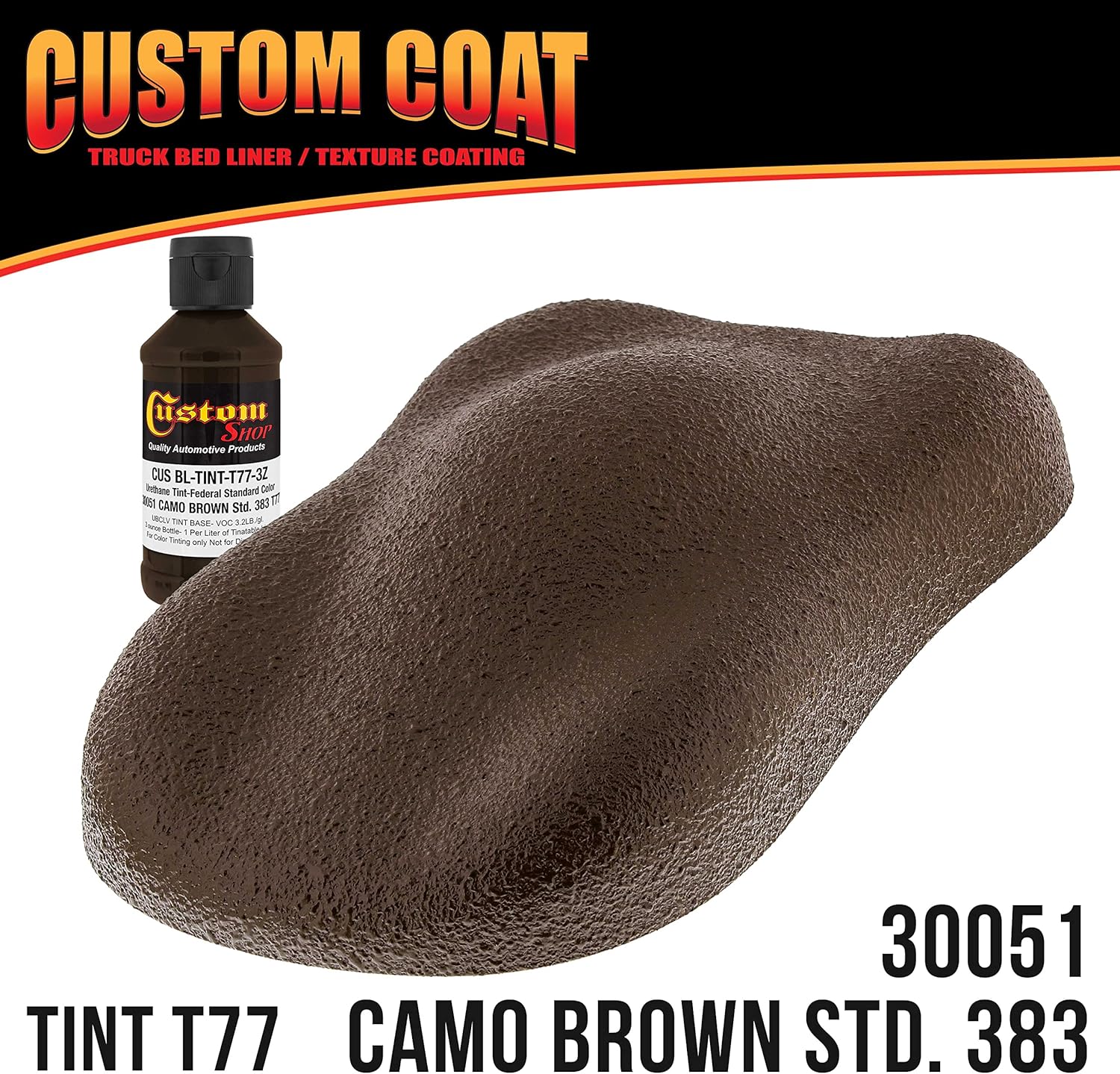 Custo Coa Federa Standar Colo 3005 Cam Brow T7 Urethan Roll-On Brush-O o Spray-O Truc Be Liner Gallo Ki wit Rolle Applicato Ki Texture Ca Aut Protectiv Coating