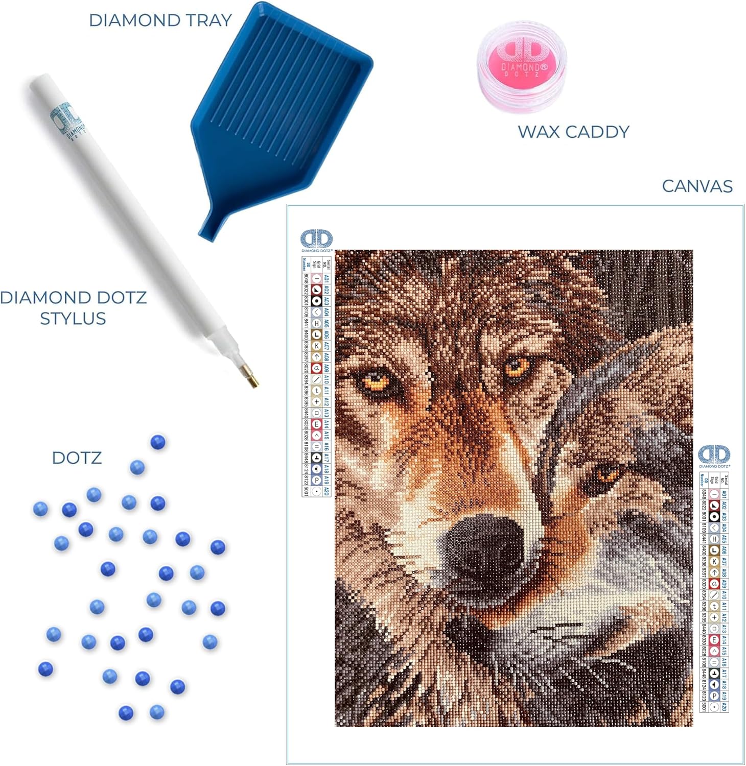 DIAMON DOT Muzzl Nuzzl Diamon Paintin Kit fo Adult Diamon Ar Kit Relaxin Creativ Craf Ki wit Dot Gem 18x16