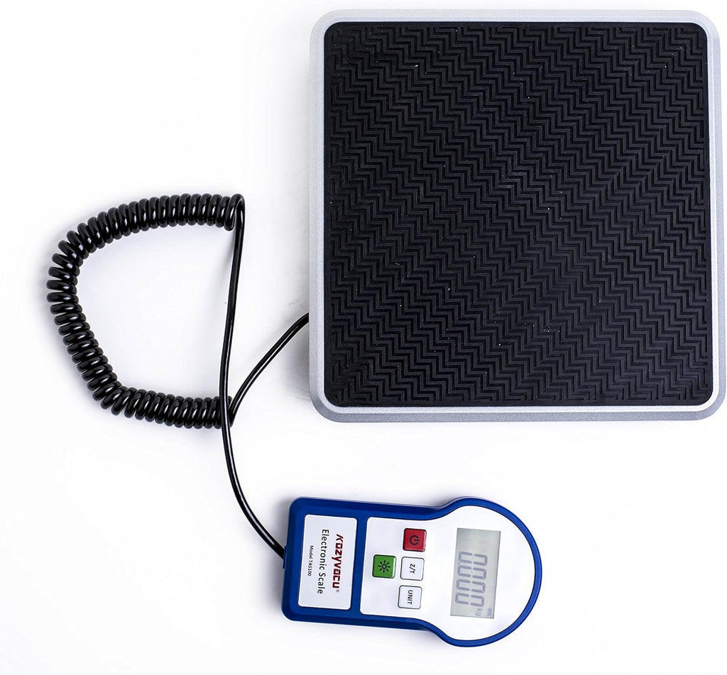 HVA 220Lb Refrigeran Scal Chargin Weigh Freo Scal Hig Precisio 0.01Lb Resolutio Ligh Commercia Electroni Digita Scal fo Automotiv Residentia AC