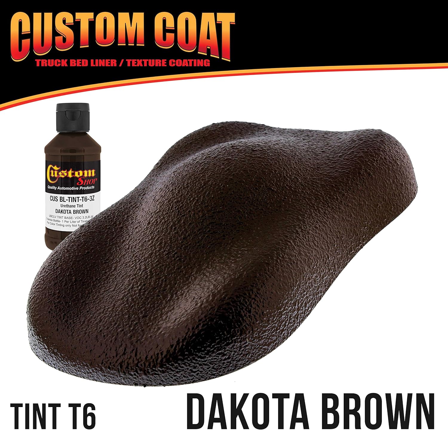 Custo Coa Dakot Brow Gallo Urethan Roll-On Brush-O o Spray-O Truc Be Line Ki wit Rolle an Brus Applicato Ki Eas Mixin Durabl Texture Ca Aut Protectiv Coating