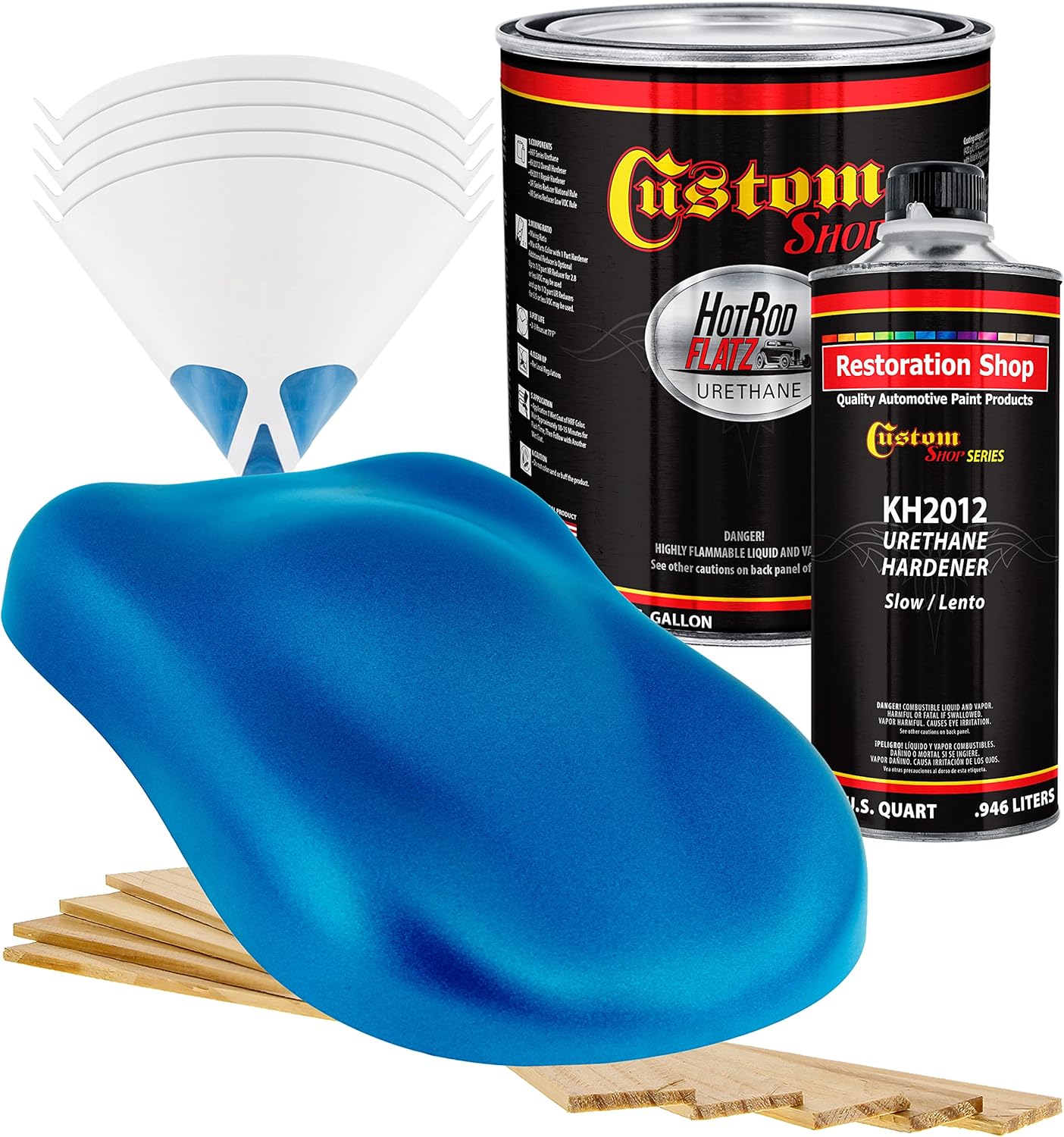 Custo Sho Cruis Nigh Blu Metalli Ho Ro Flat Fla Matt Sati Urethan Aut Pain Complet Gallo Pain Ki Professiona Lo Shee Automotive Ca Truc Coating 4: Mi Ratio