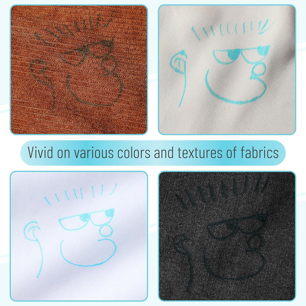 Fabri Marker fo Sewing Pack Blue Erasable Wate Solubl Fabri Marker Fabri Pen fo Sewin Erasable Washabl Fabri Marker Wate Solubl Pen Fabri Markin Pen fo Sewing