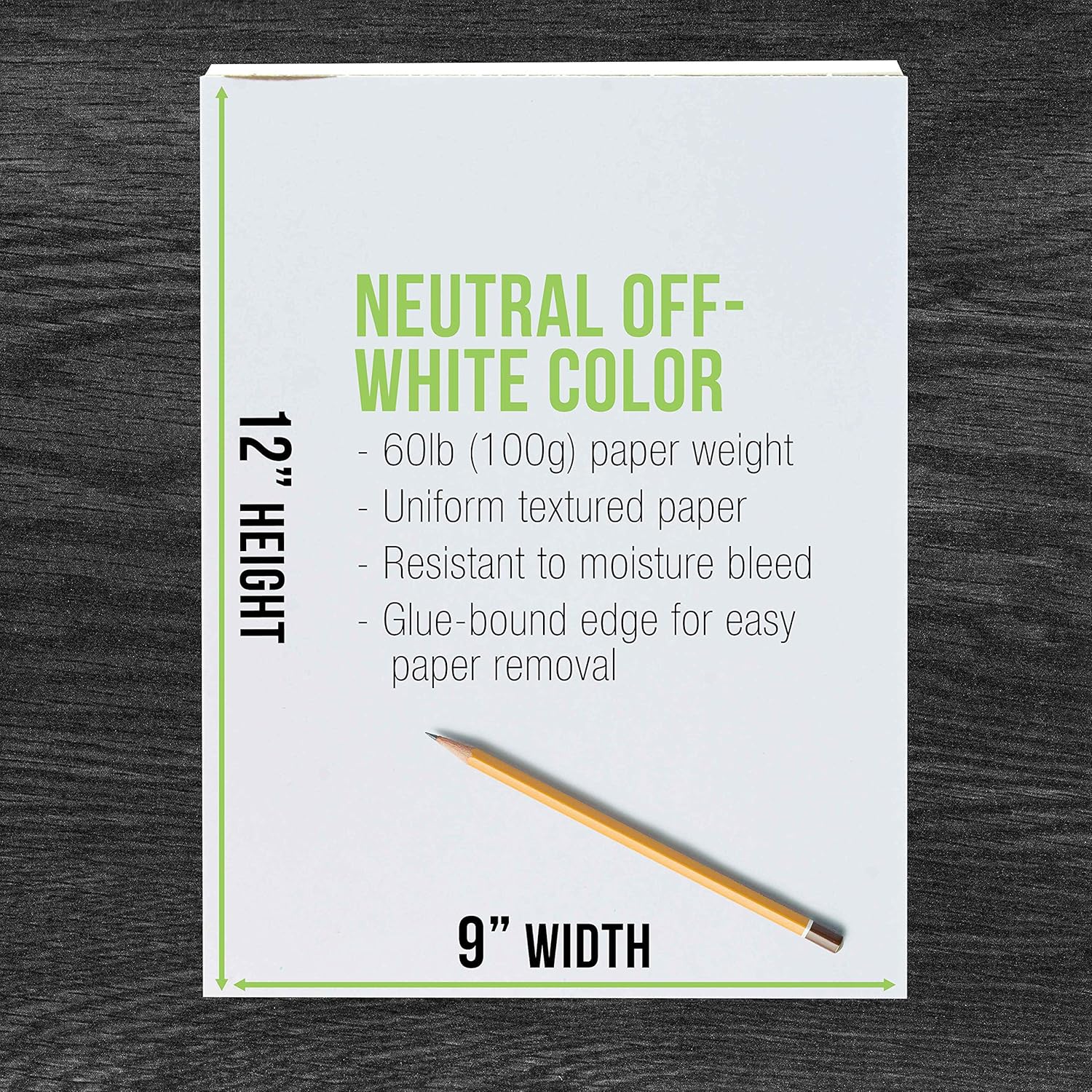 U.S Ar Suppl 9inc 12inc Premiu Drawin Pad Pac o (5 Sheet Each) 6 l (10 GSM Artis Sketc Book Mixe Medi Paper Sketchboo fo Drawing Colore Pencils Charcoa Adults Students