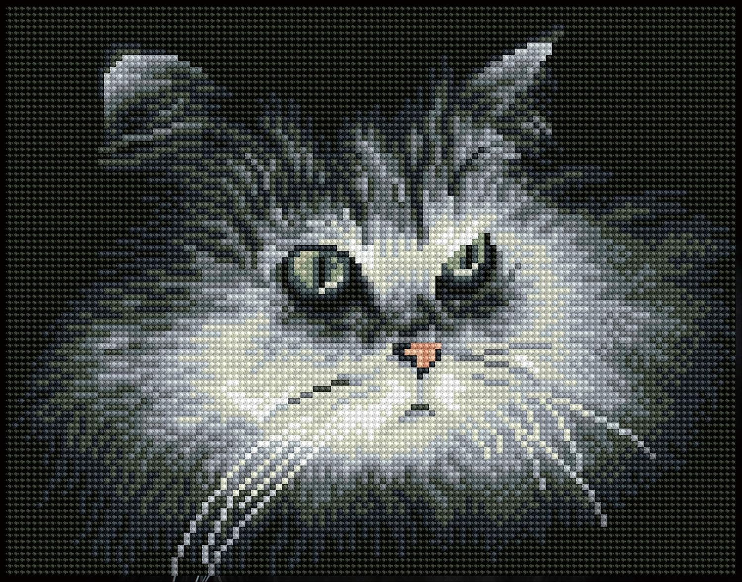 DIAMON DOT Shado Ca Pre-Frame Diamon Paintin Kit fo Adult Diamon Ar Kit Relaxin Creativ Craf Ki wit Dot Gems
