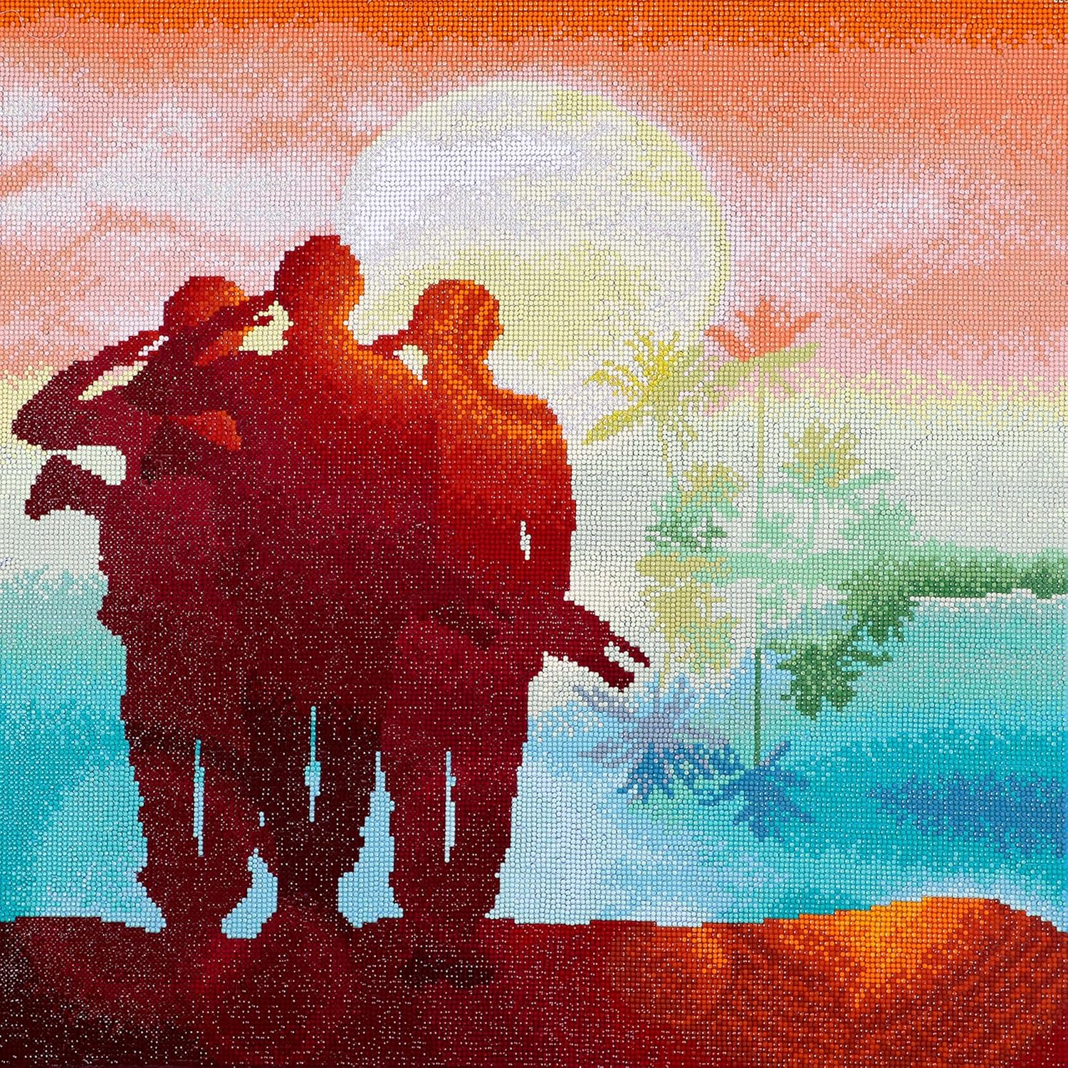 DIAMON DOT a Hom Soldier a Daw Diamon Paintin Kit fo Adult Diamon Ar Kit Relaxin Creativ Craf Ki wit Dot Gem 24x24