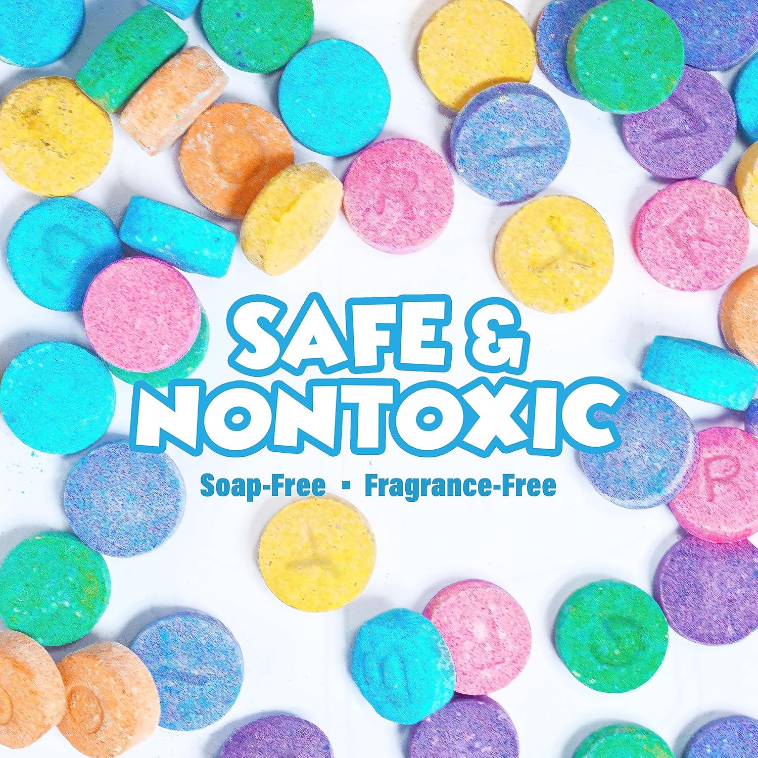 Tu Work Bat Colo Fizzies 15 Coun Nontoxi Fragrance-Fre Fizzy Bat Colo Tablet fo Kid Creat Colorfu Wate Wate Tablet i Color fo Variet Bat Bomb fo Kid Bathtub