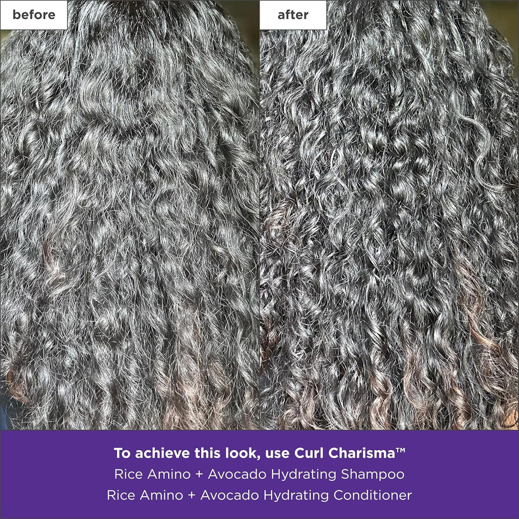 Briogeo Curl Charisma Rice Amino + Avocado Hydrating Conditioner, Define and Moisturize Wavy, Curly, and Coily Hair, Minimize Frizz, Sulfate-free, Vegan, Cruelty-Free